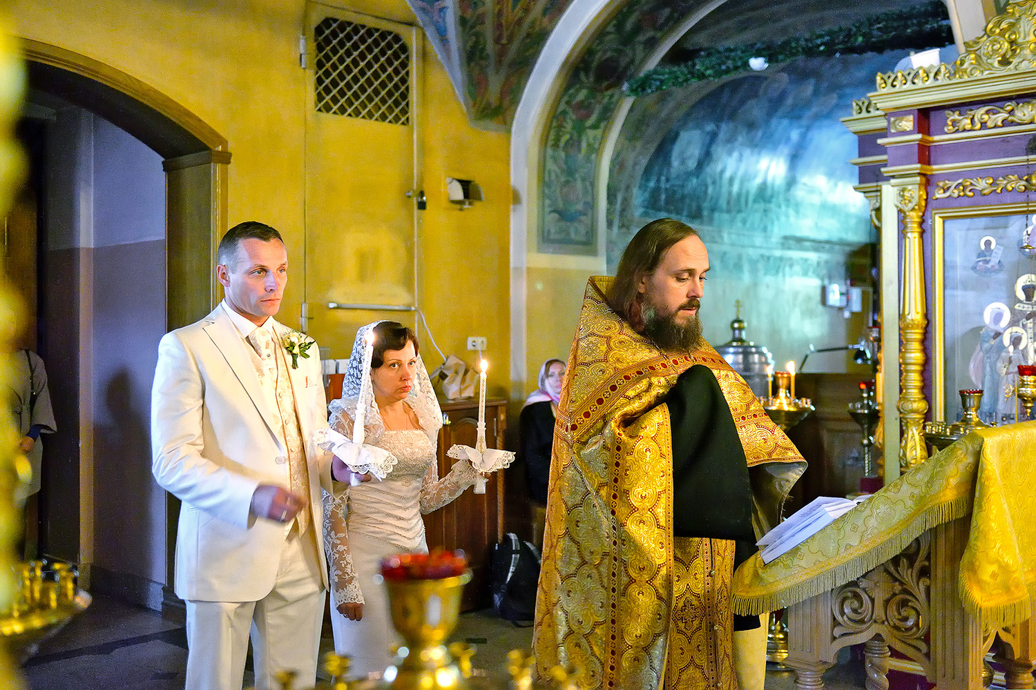 фото венчания в православной церкви