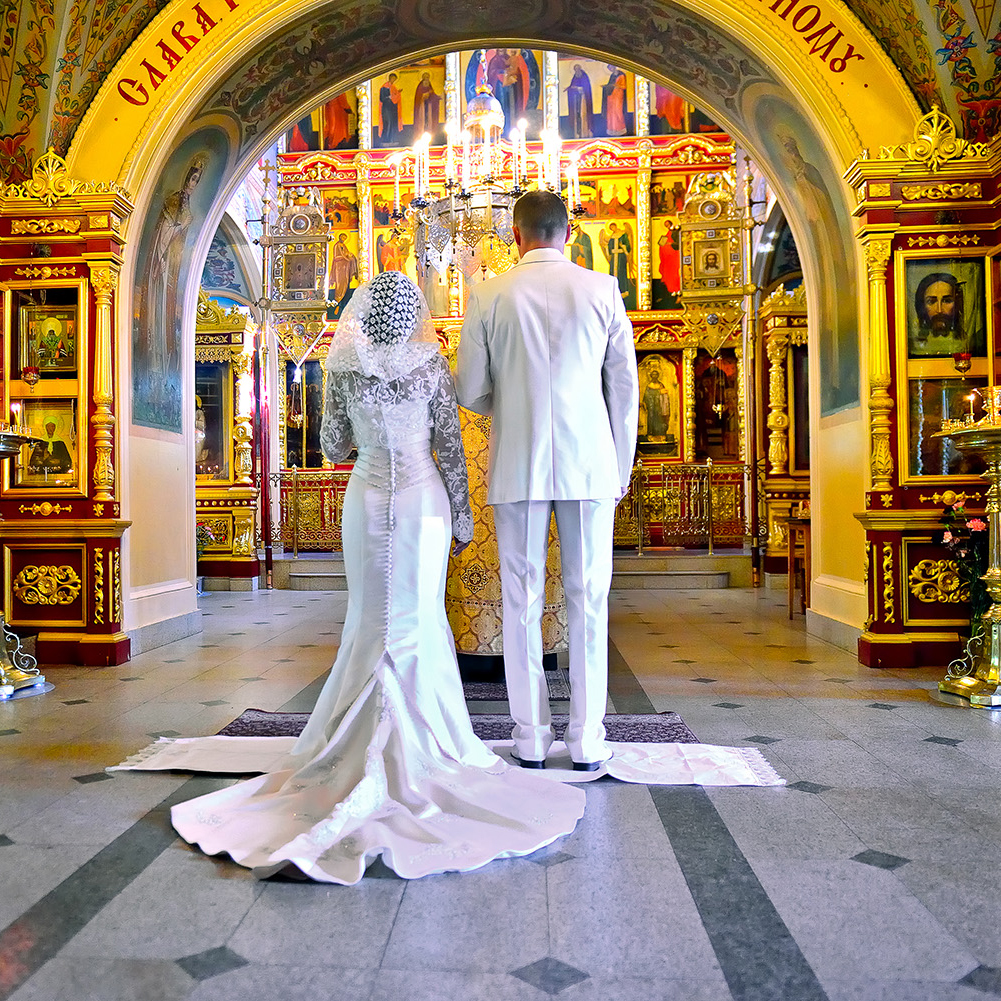 фото венчания в церкви