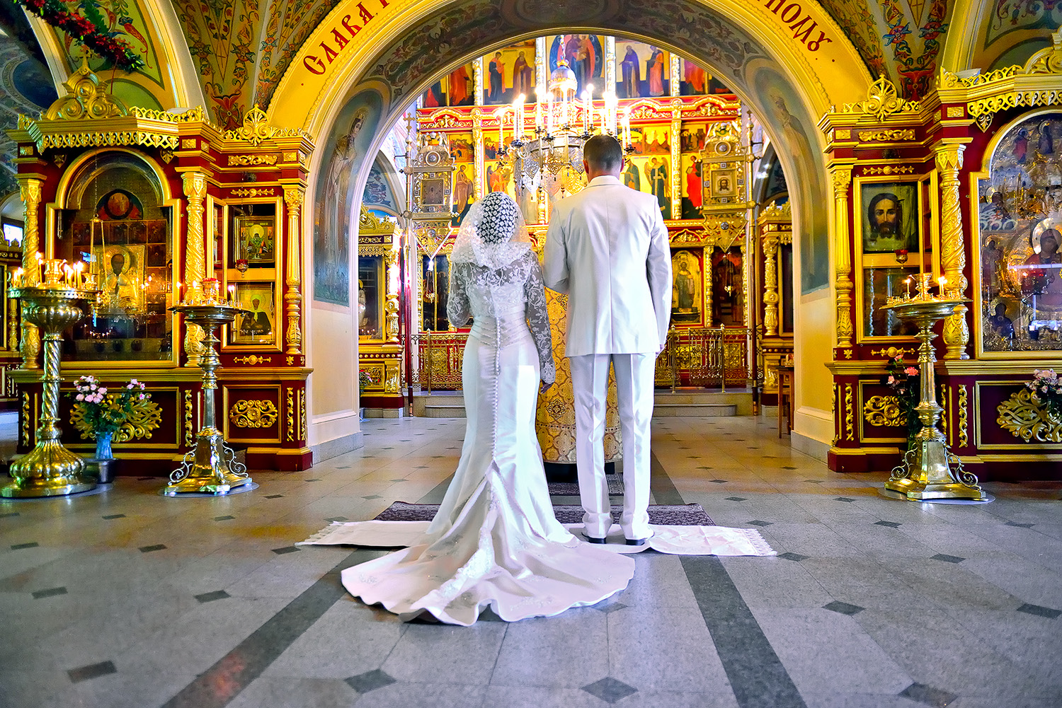 православное венчание фото