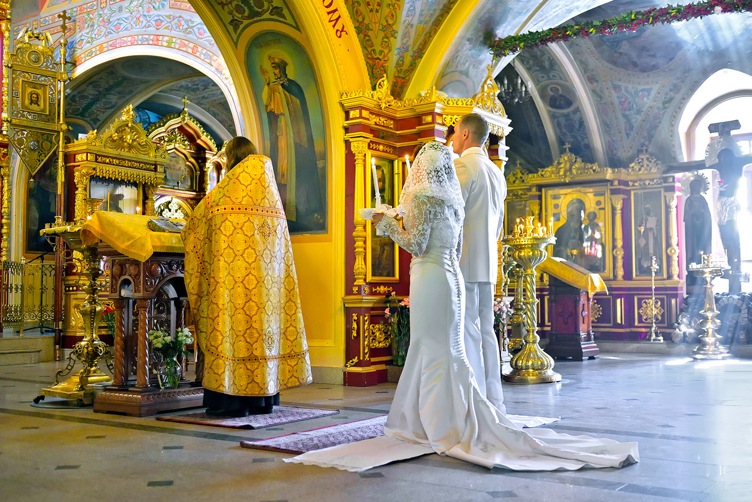 красивое венчание в православной церкви